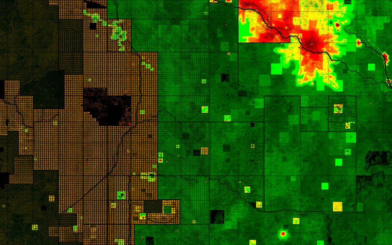 Satellite Crop Stress Detection